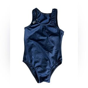 GK small navy blue leotard